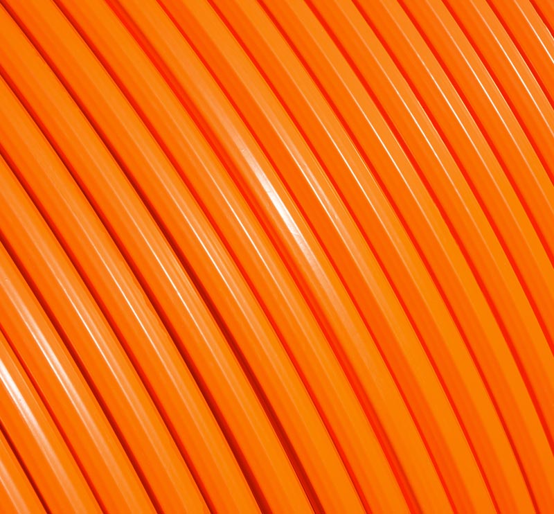 Orange cables